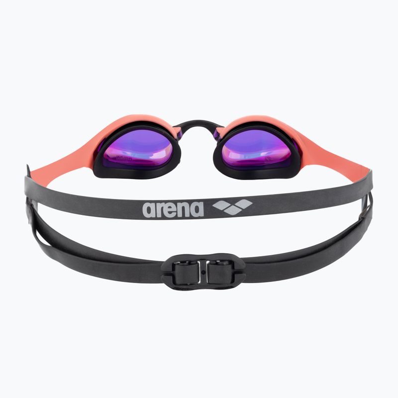 Occhiali da nuoto Arena Cobra Ultra Swipe Mirror viola/corallo 4