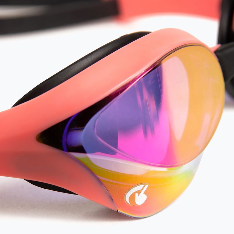 Occhiali da nuoto Arena Cobra Ultra Swipe Mirror viola/corallo 6