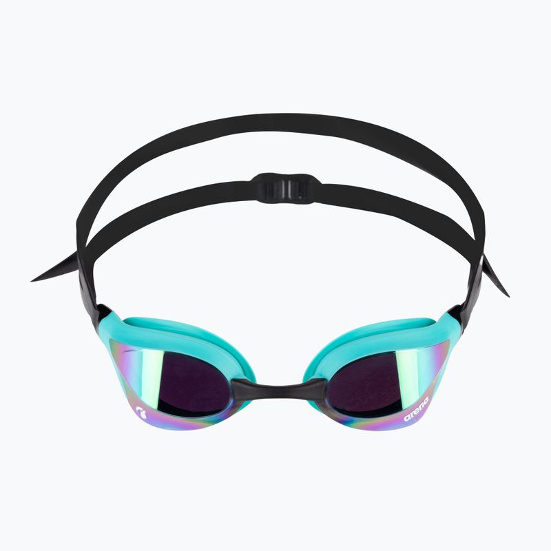 Occhiali da nuoto Arena Cobra Core Swipe Mirror smeraldo/peacock 2