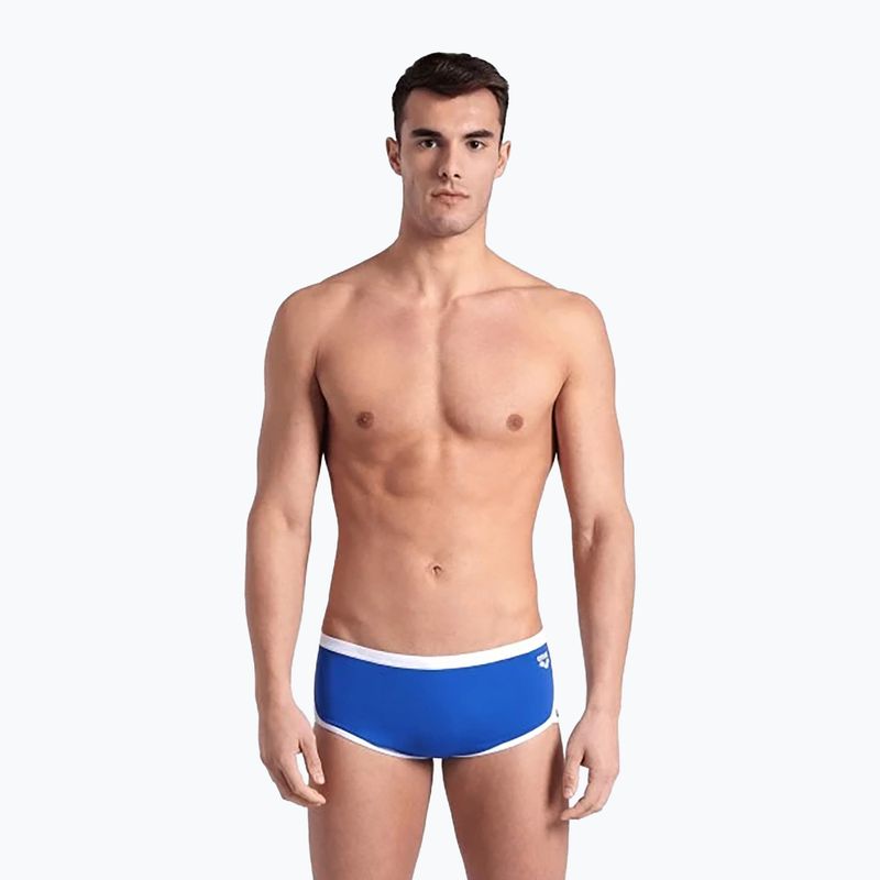 Uomo arena Icons Swim Short a vita bassa Solid royal/white swim slip 5