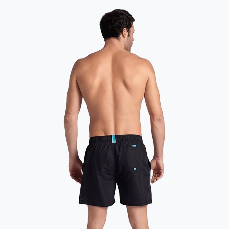Pantaloncini da bagno arena Fundamentals Boxer R nero/bianco da uomo 7