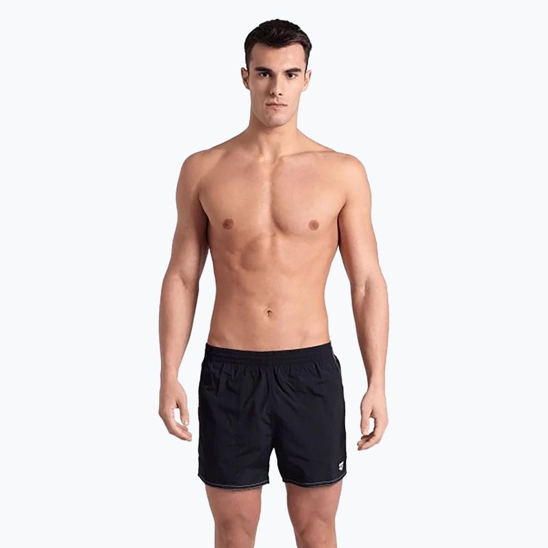 Pantaloncini da bagno arena da uomo Bywayx R nero/bianco 5