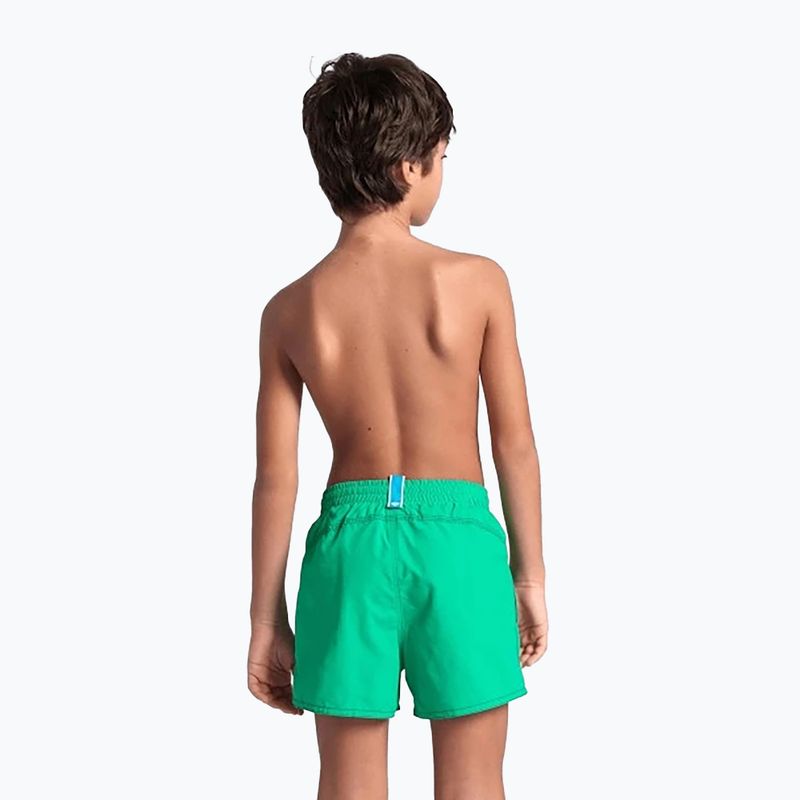 Pantaloncini da bagno per bambini arena Bywayx Youth R verde quarzo/navy 7