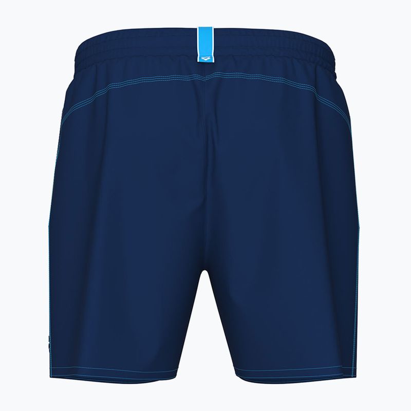 Pantaloncini da bagno arena da uomo Bywayx R blu/turchese 2