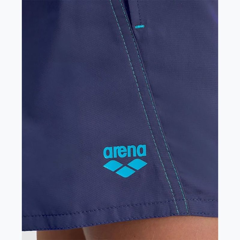 Arena Fundamentals Logo JR Boxer R blu/turchese boxer da bagno per bambini 9