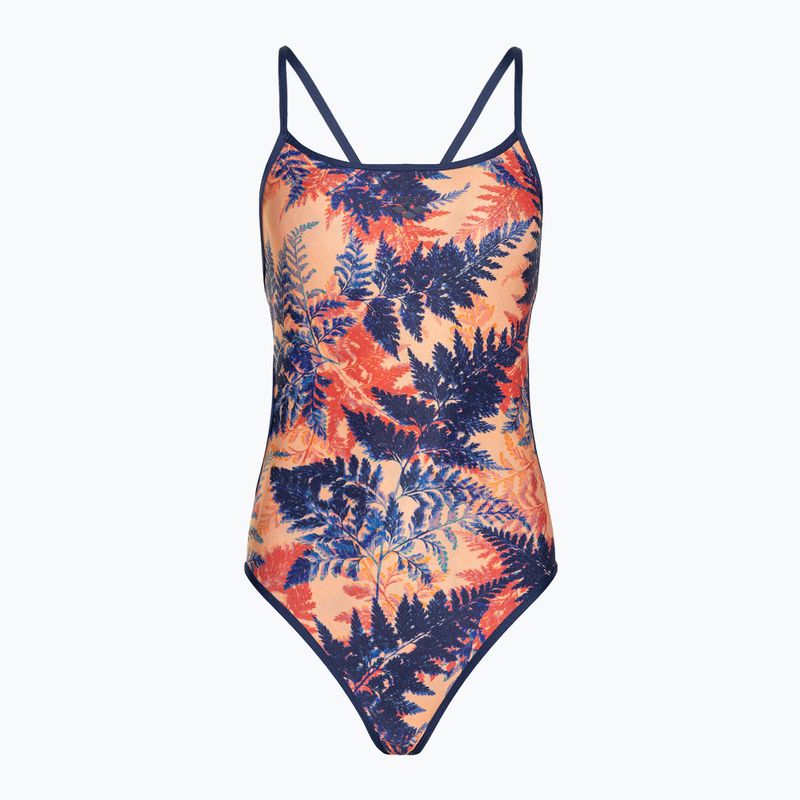 Costume da bagno intero donna arena Costume da bagno reversibile Challenge Back navy/multi