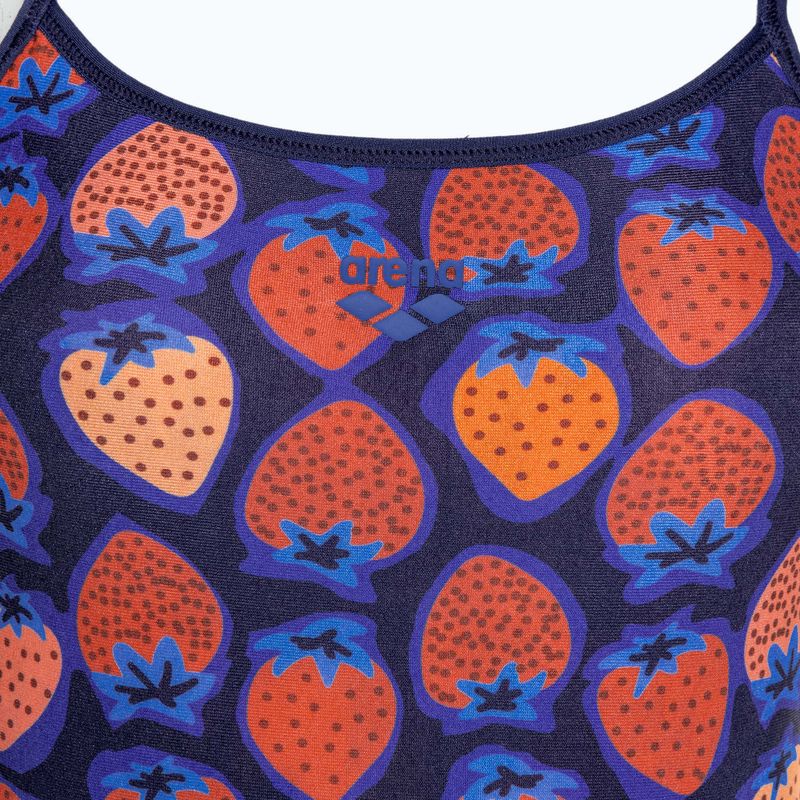 Costume da bagno intero donna arena Costume da bagno reversibile Challenge Back navy/multi 5