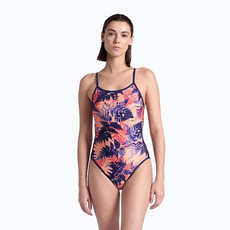 Costume da bagno intero donna arena Costume da bagno reversibile Challenge Back navy/multi 7