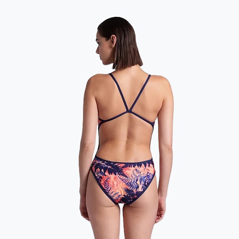 Costume da bagno intero donna arena Costume da bagno reversibile Challenge Back navy/multi 11
