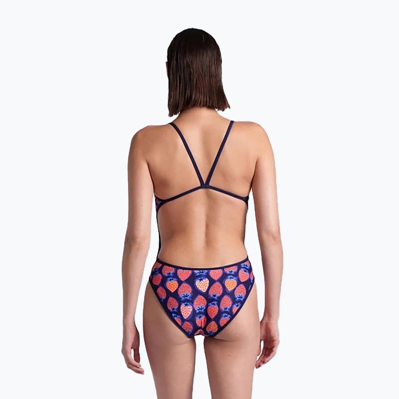 Costume da bagno intero donna arena Costume da bagno reversibile Challenge Back navy/multi 12