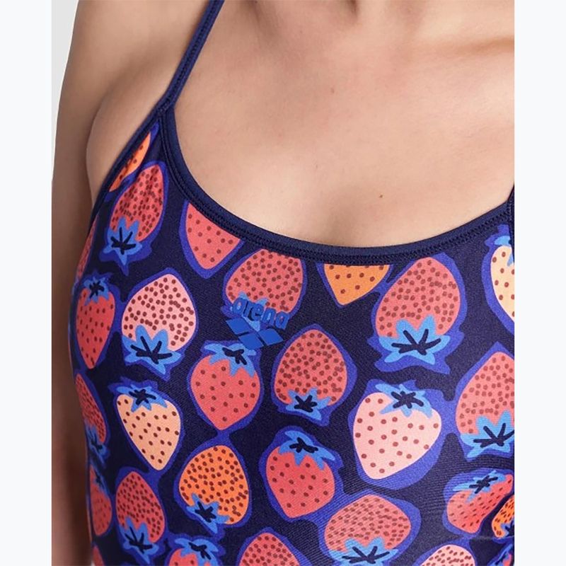 Costume da bagno intero donna arena Costume da bagno reversibile Challenge Back navy/multi 14