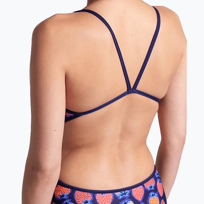 Costume da bagno intero donna arena Costume da bagno reversibile Challenge Back navy/multi 16