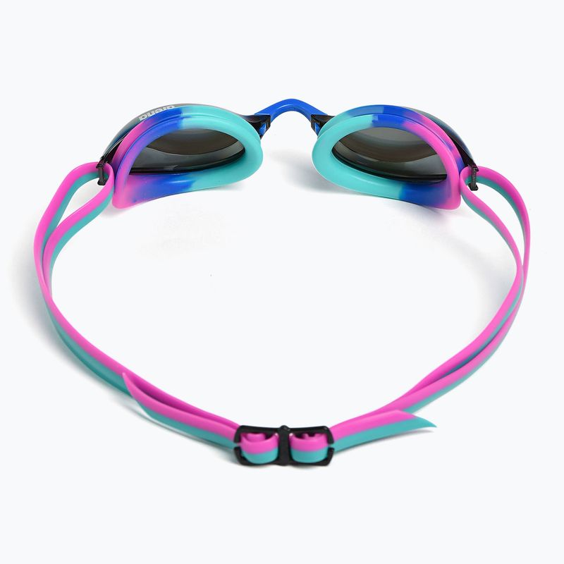 Occhialini da nuoto Arena Python Mirror turchese/acqua/fucsia 5