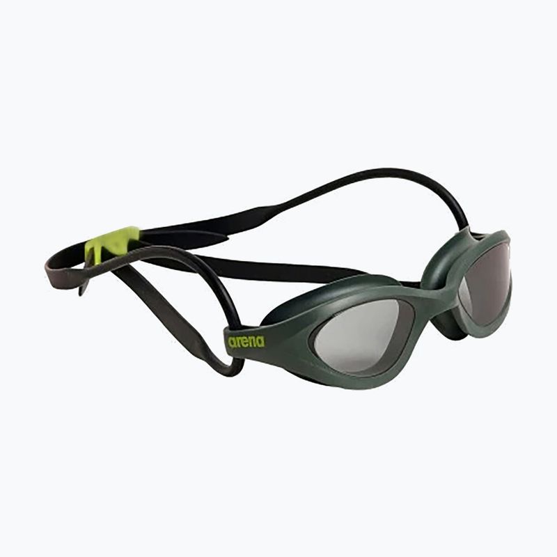 Occhiali da nuoto Arena 365 smoke/deep green/black glob 6