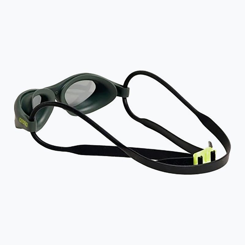 Occhiali da nuoto Arena 365 smoke/deep green/black glob 10