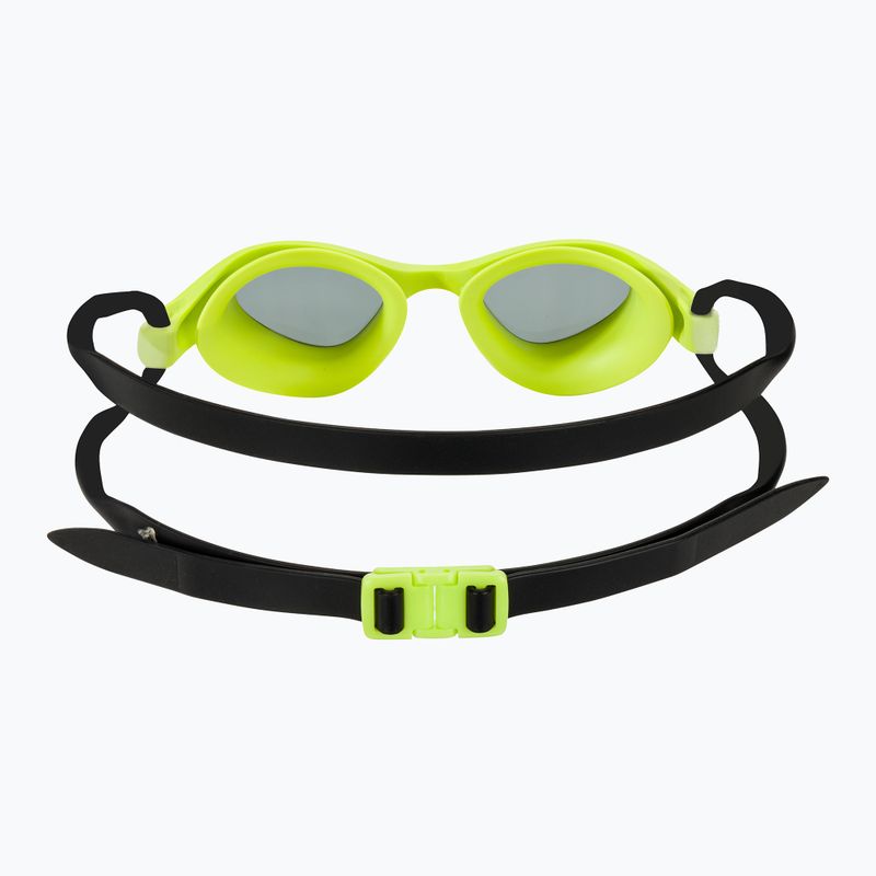 Occhiali da nuoto arena 365 smoke/lime/black globe 4