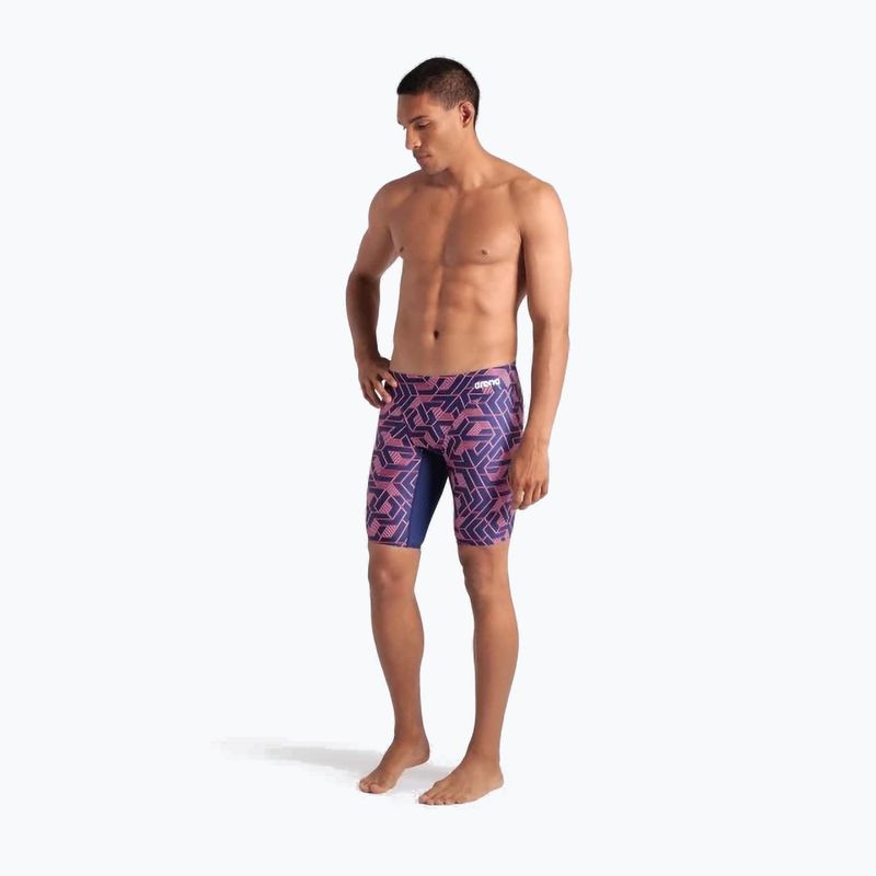 Uomo arena Escape Swim Jammer navy/team red/white/blue 5