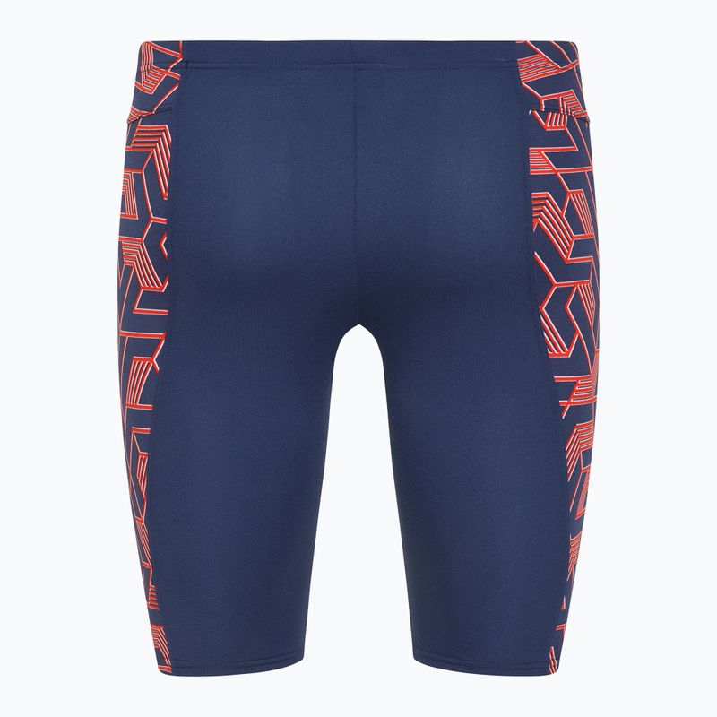 Uomo arena Escape Swim Jammer navy/team red/white/blue 2