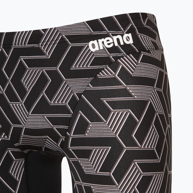 Uomo arena Escape Swim Jammer nero/squadra nera 3