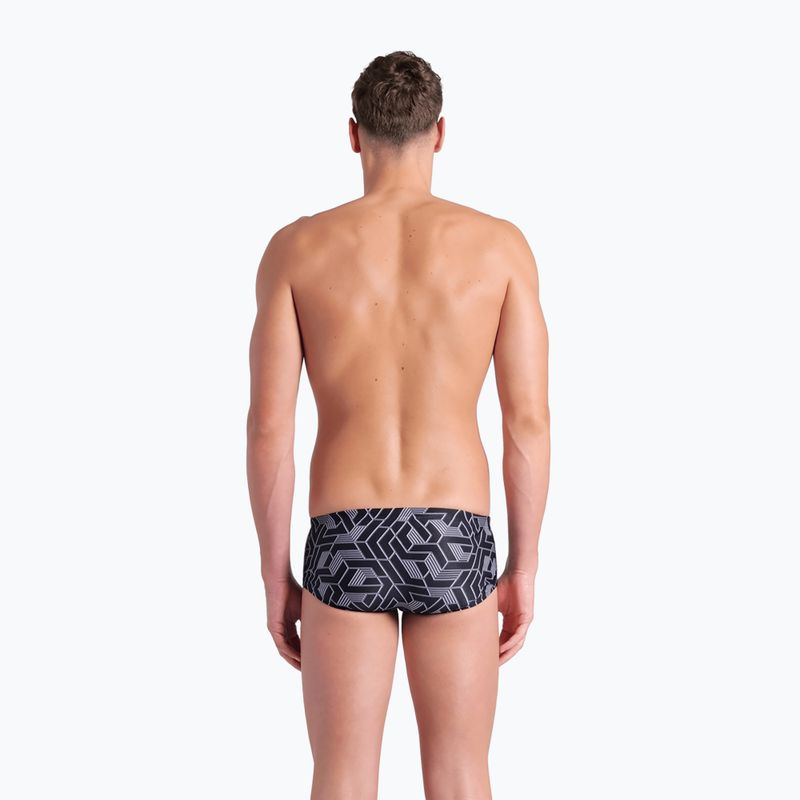 Uomo arena Escape Swim Low Waist Short team boxer nero 3