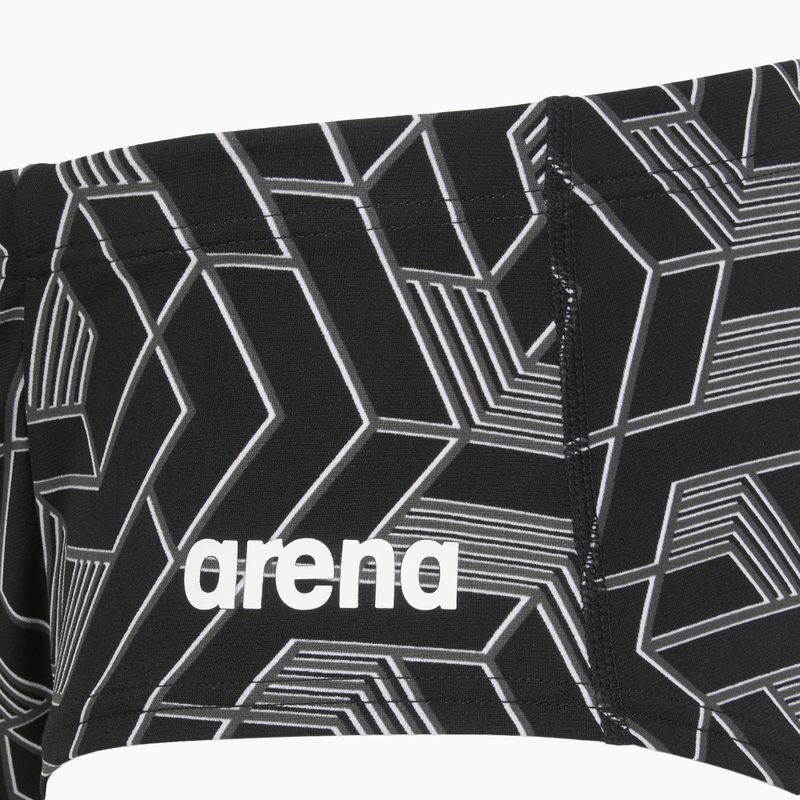 Uomo arena Escape Swim Low Waist Short team boxer nero 3