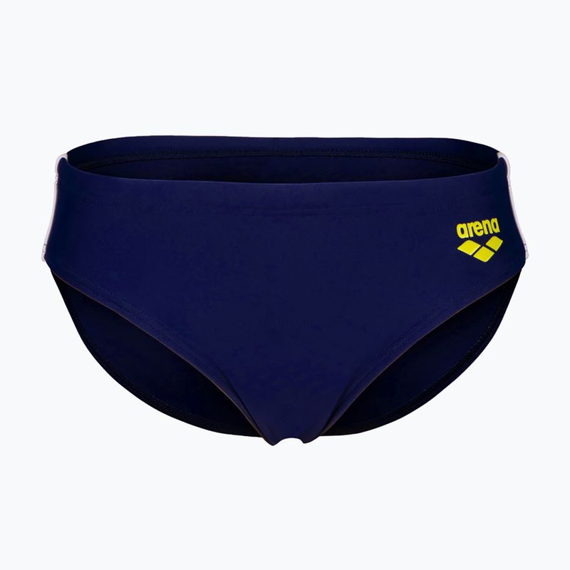 Slip da bagno per bambini arena Solid navy/bianco/bianco