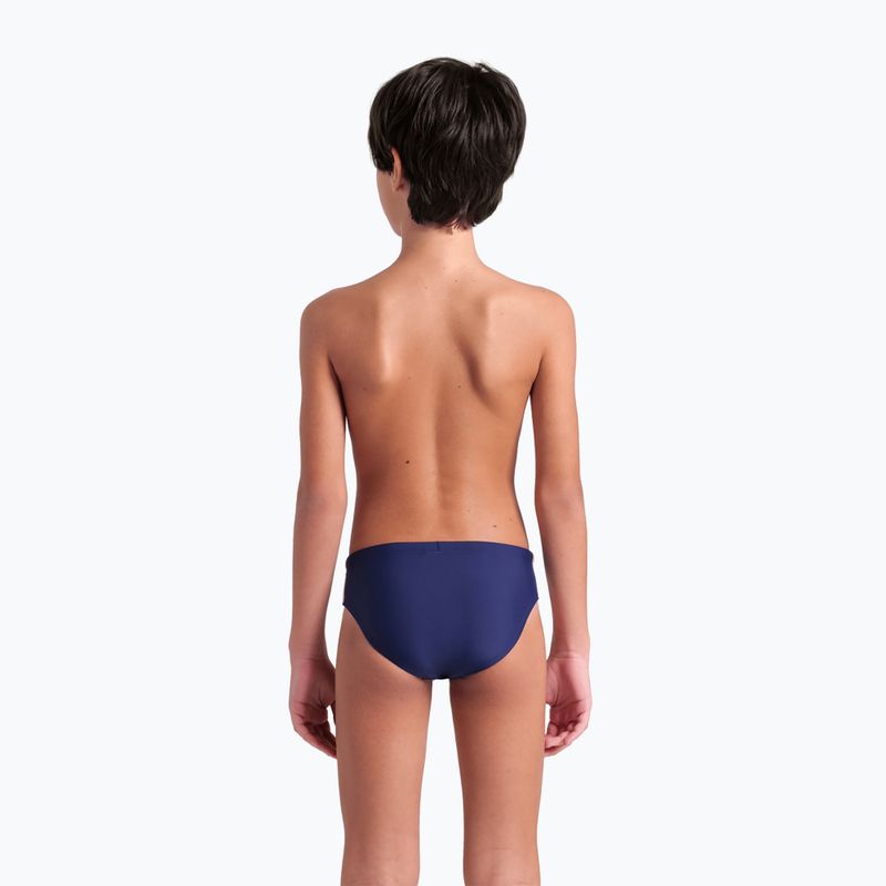 Slip da bagno per bambini arena Solid navy/bianco/bianco 7