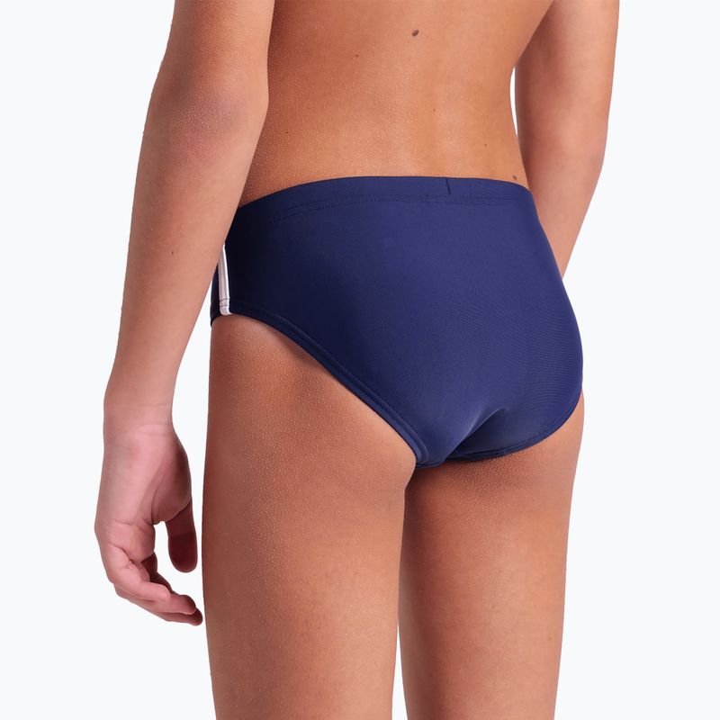 Slip da bagno per bambini arena Solid navy/bianco/bianco 9