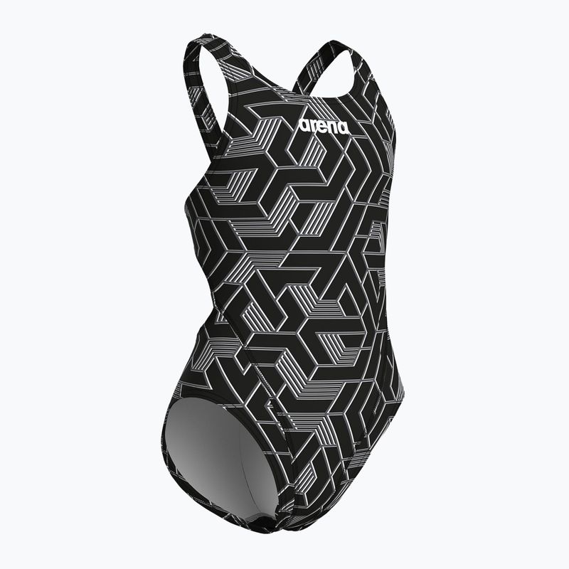 Arena Escape Swim Tech L nero/team black costume intero per bambini 3