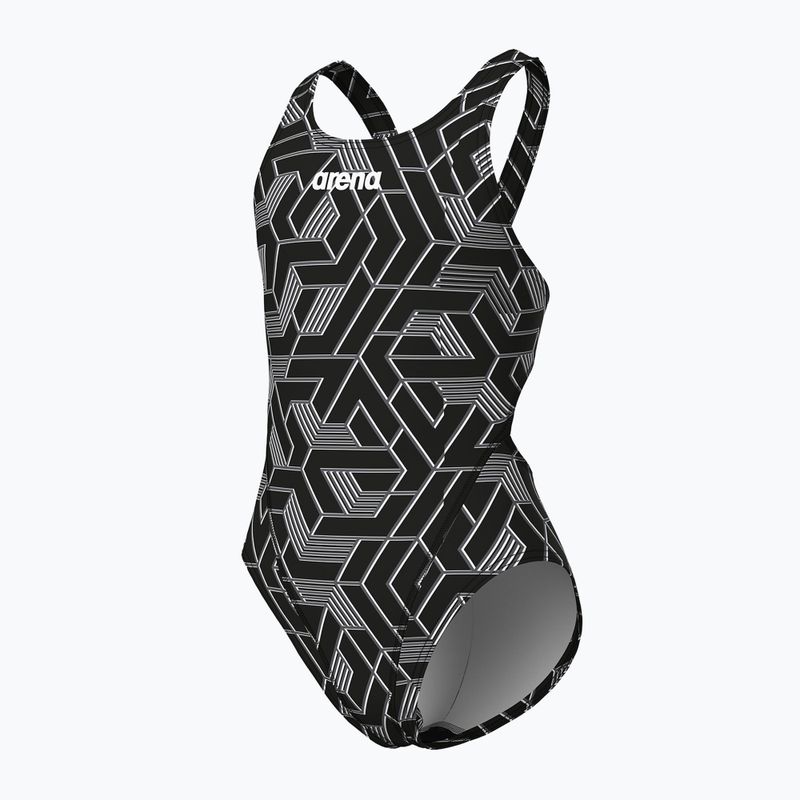 Arena Escape Swim Tech L nero/team black costume intero per bambini 4
