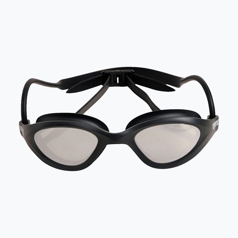 Occhialini da nuoto arena arena 365 Specchio specchio argento/verde scuro/nero 2