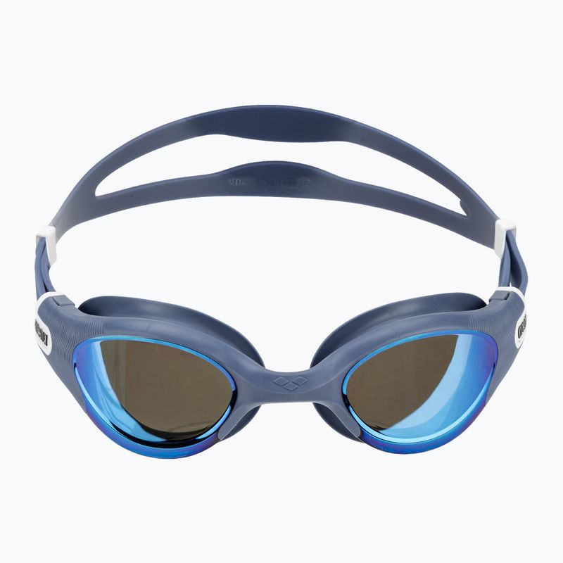 Occhialini da nuoto Arena The One Plus Mirror blu specchio/grigio blu 2