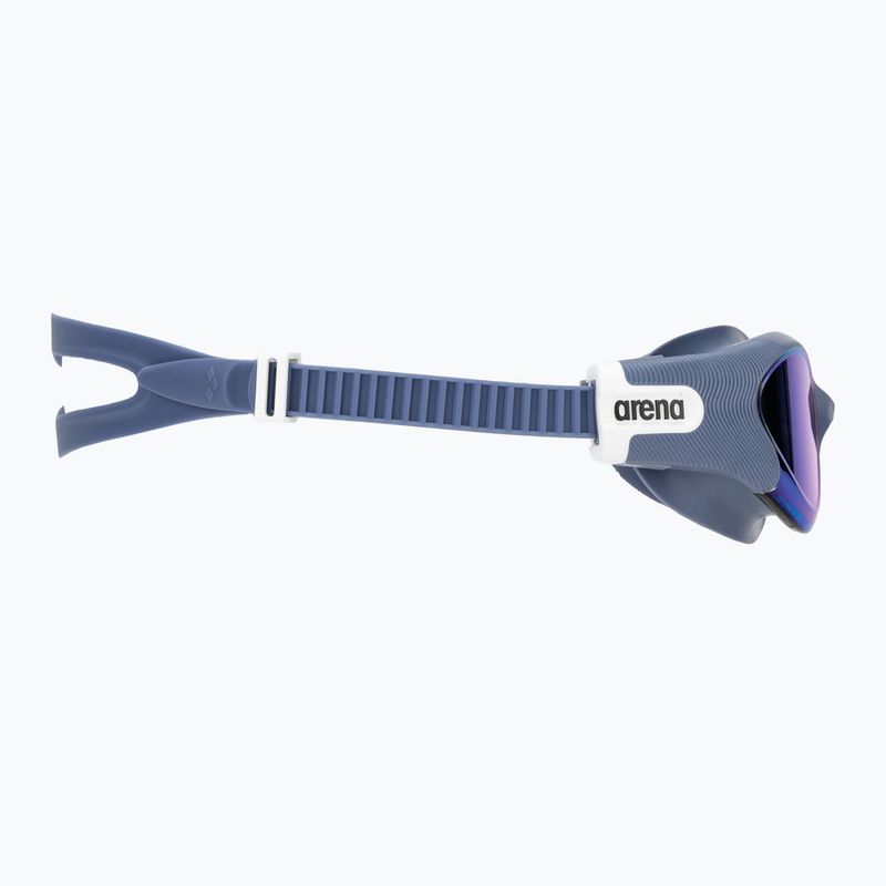 Occhialini da nuoto Arena The One Plus Mirror blu specchio/grigio blu 3