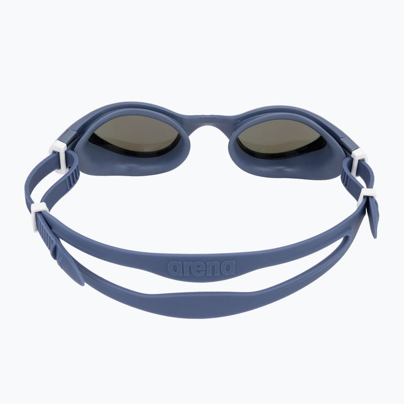 Occhialini da nuoto Arena The One Plus Mirror blu specchio/grigio blu 4