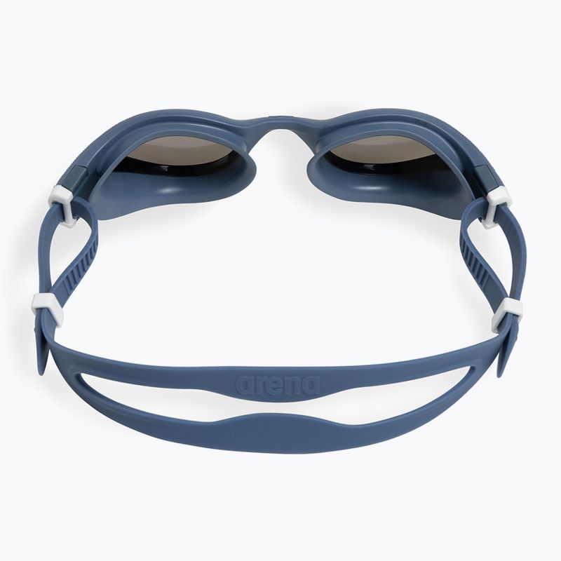 Occhialini da nuoto Arena The One Plus Mirror blu specchio/grigio blu 3