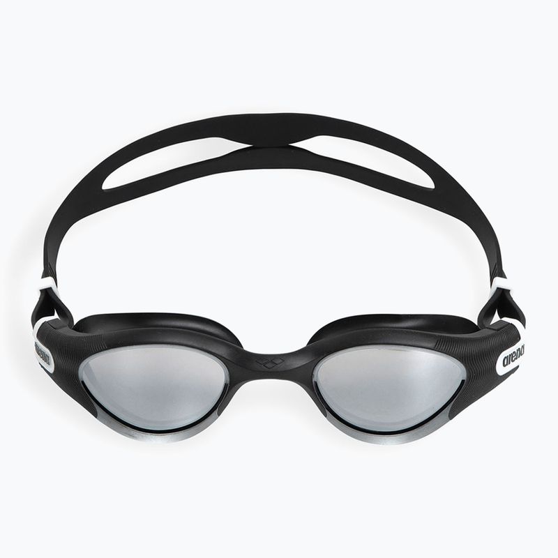 Occhiali da nuoto Arena The One Plus Mirror argento specchio/nero 2