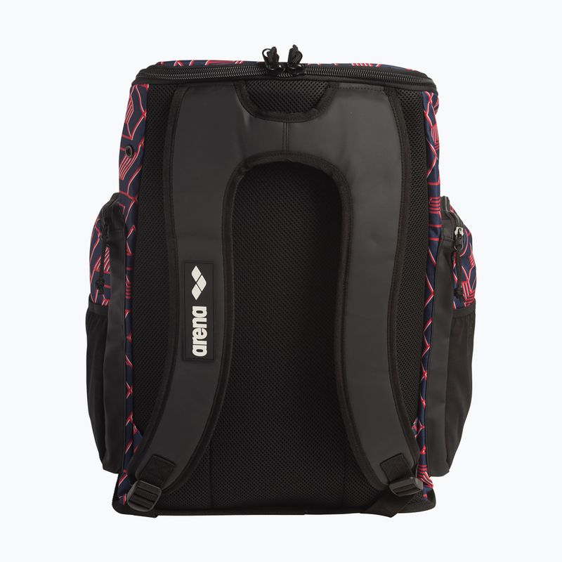 Zaino da nuoto arena Spiky III 45 l Allover escape Rwb 2