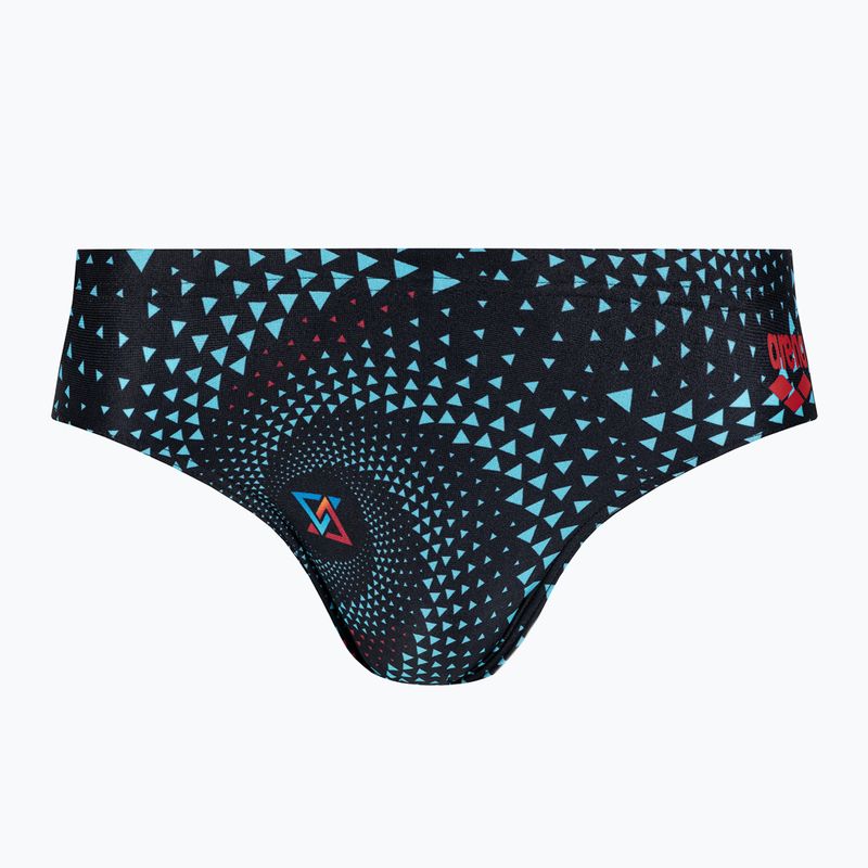 Slip da bagno da uomo arenaFireflow Swim Briefs nero multi