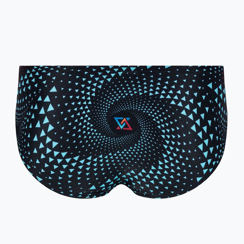 Slip da bagno da uomo arenaFireflow Swim Briefs nero multi 2