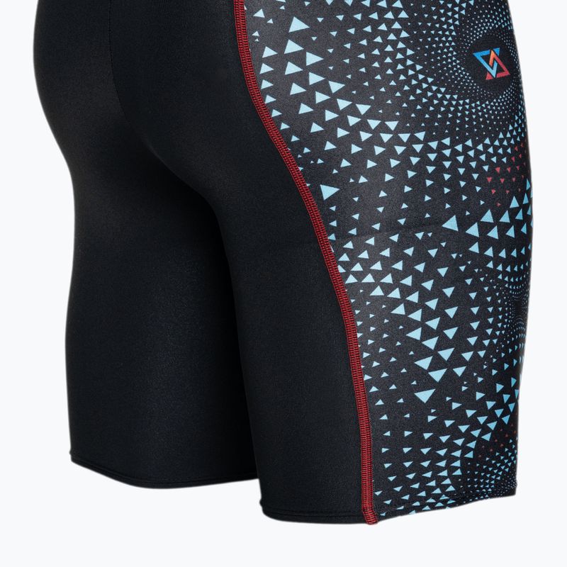 Uomo arena Fireflow Swim Jammer nero/nero multi 4