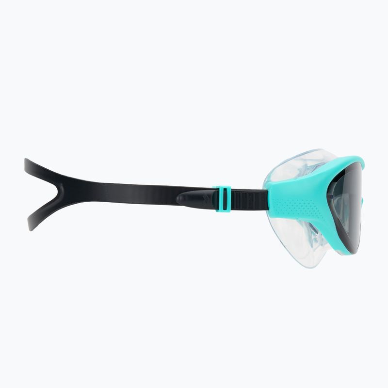 Maschera da nuoto per bambini arena The One Mask fumo scuro/ acqua/ nero 3