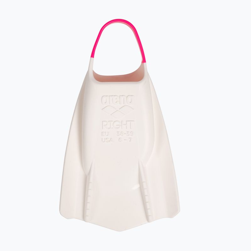 Pinne da nuoto Arena Powerfin Pro II white/shocking pink 3
