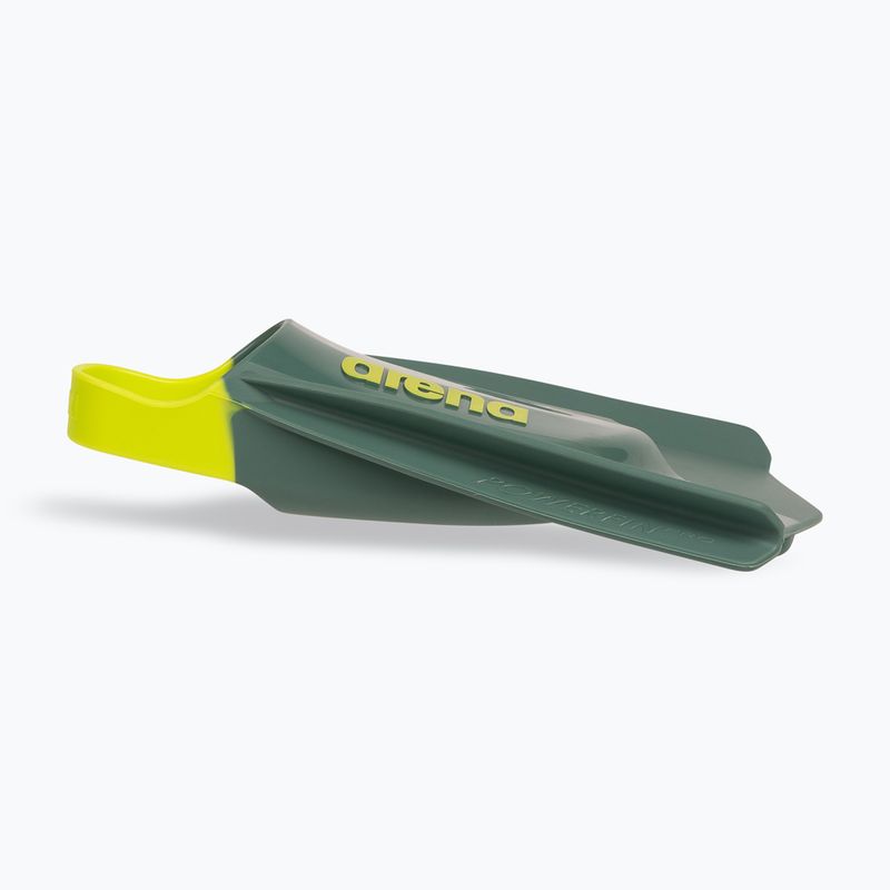Pinne da nuoto arena Powerfin Pro II sage/artic lime 4