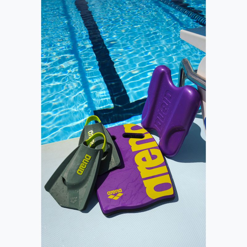 Pinne da nuoto arena Powerfin Pro II sage/artic lime 6