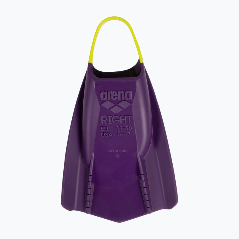 Pinne da nuoto Arena Powerfin Pro II plum/artic lime 3