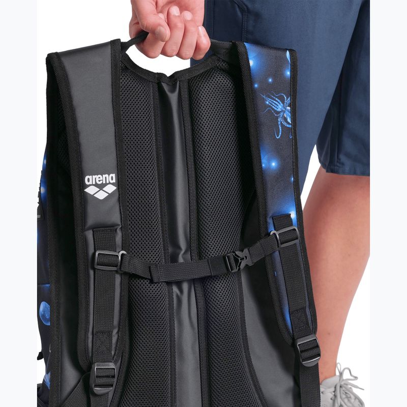Zaino da nuoto Arena Fastpack 3.0 Allover 40 l aqua 6