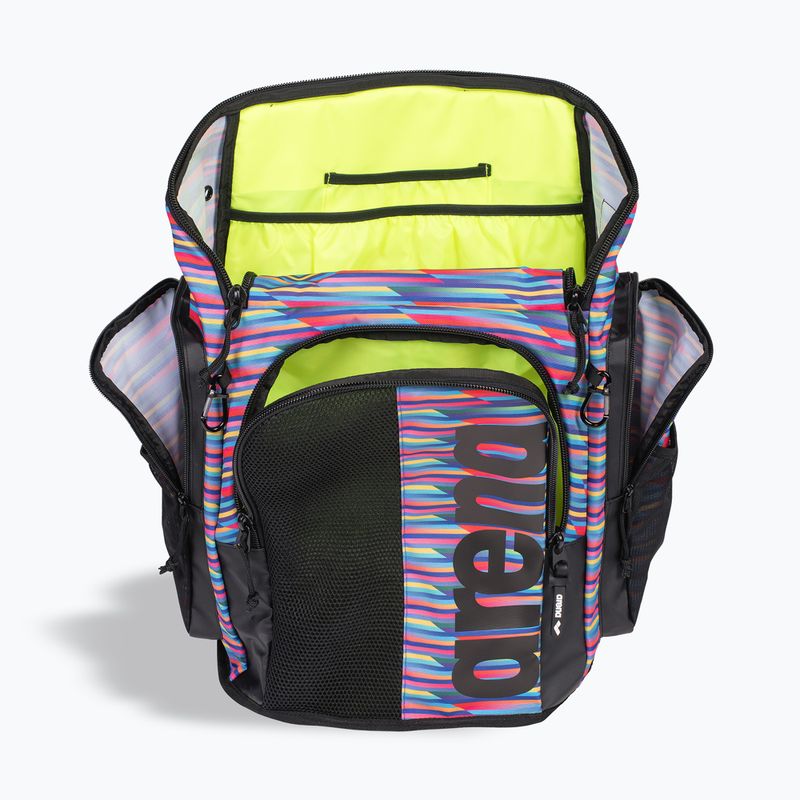 Arena Spiky III 45 l Zaino da nuoto a strisce da corsa Allover 7