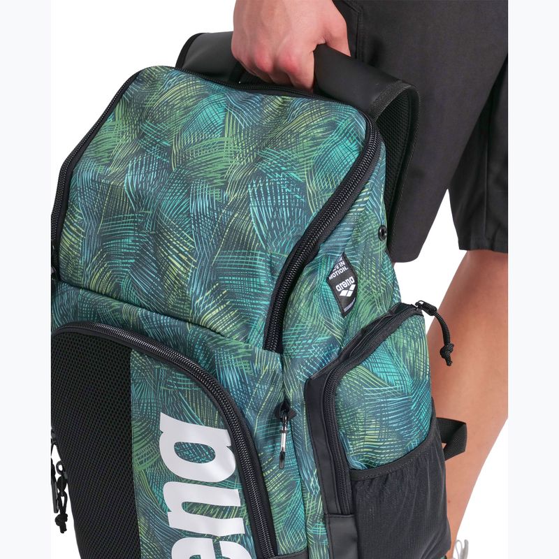 Arena Spiky III 45 l zaino da nuoto Allover team energy green 5
