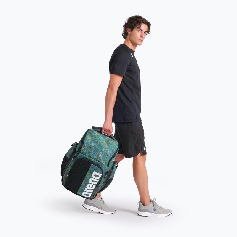 Arena Spiky III 45 l zaino da nuoto Allover team energy green 8