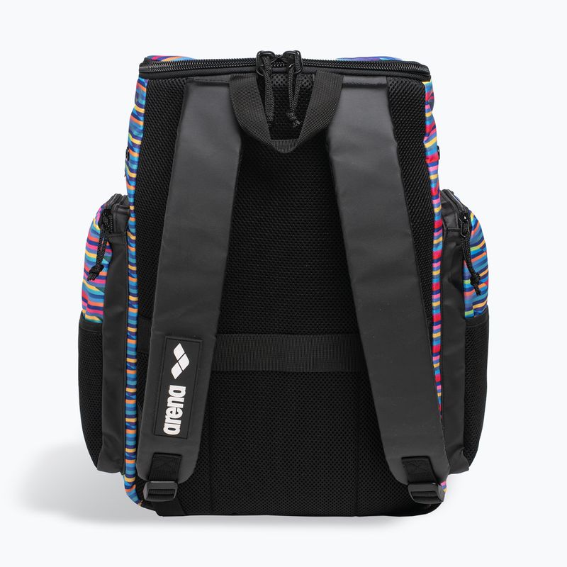 Arena Spiky III 35 l Zaino da nuoto a strisce da corsa Allover 3